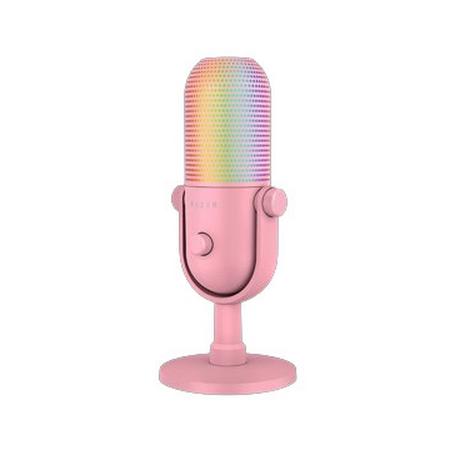 RAZER  Razer Seiren V3 Chroma Rose Microphone de PC 