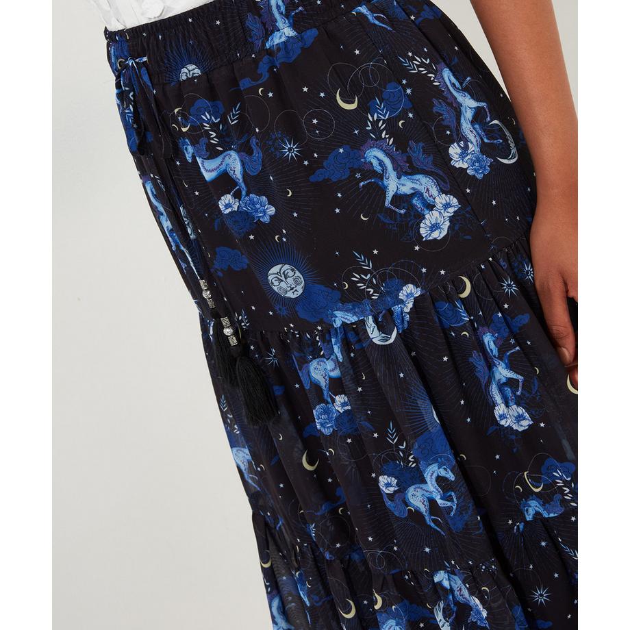 Joe Browns Gonna a Strati Stampata Effetto Vintage  