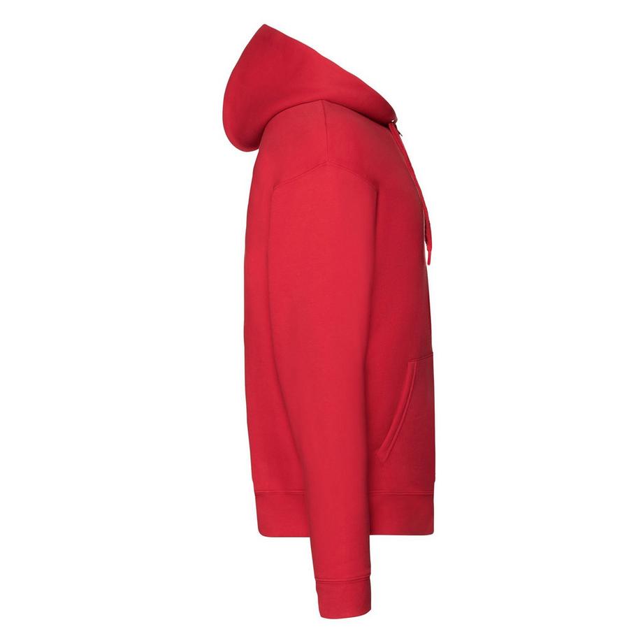 Fruit of the Loom Premium Hoodie mit durchgehendem Reißverschluss  