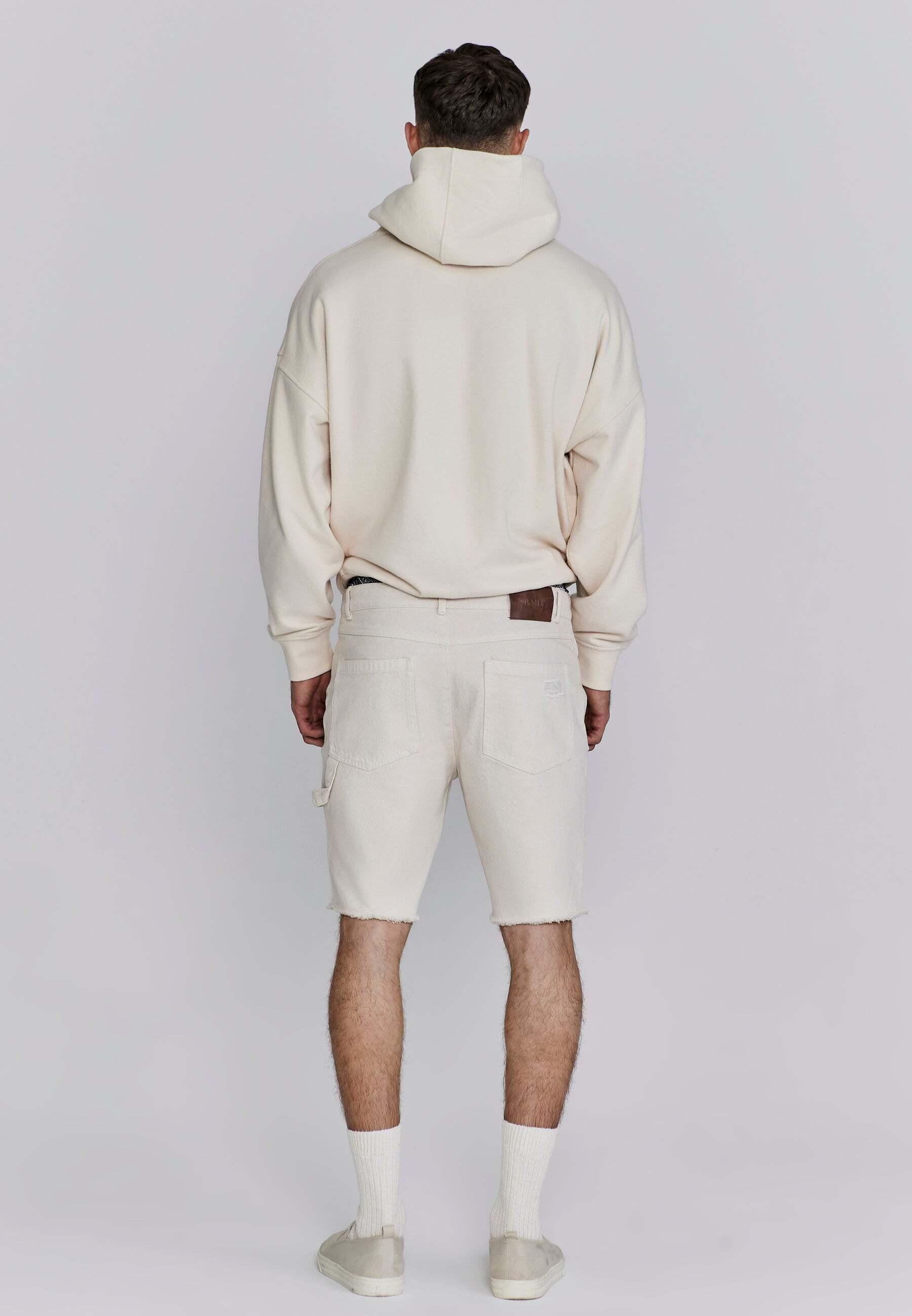 Sik Silk Applique Felpa con Cappuccio  