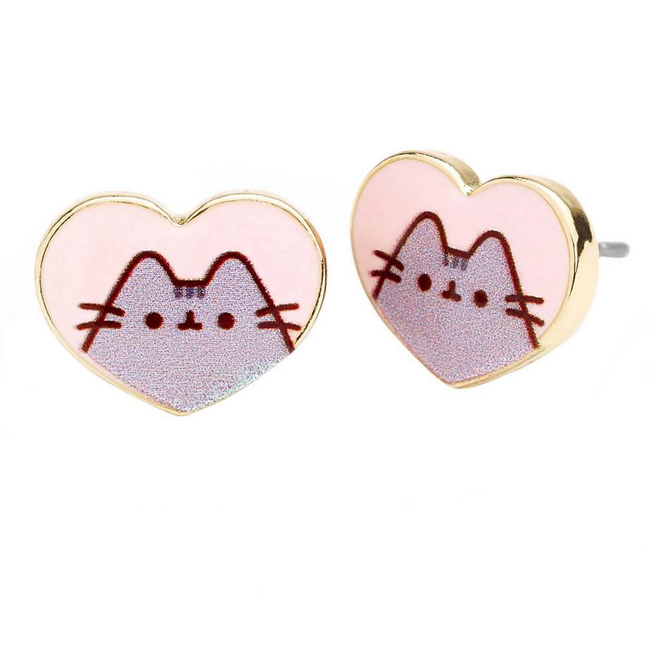 PUSHEEN  Herz Ohrringe 