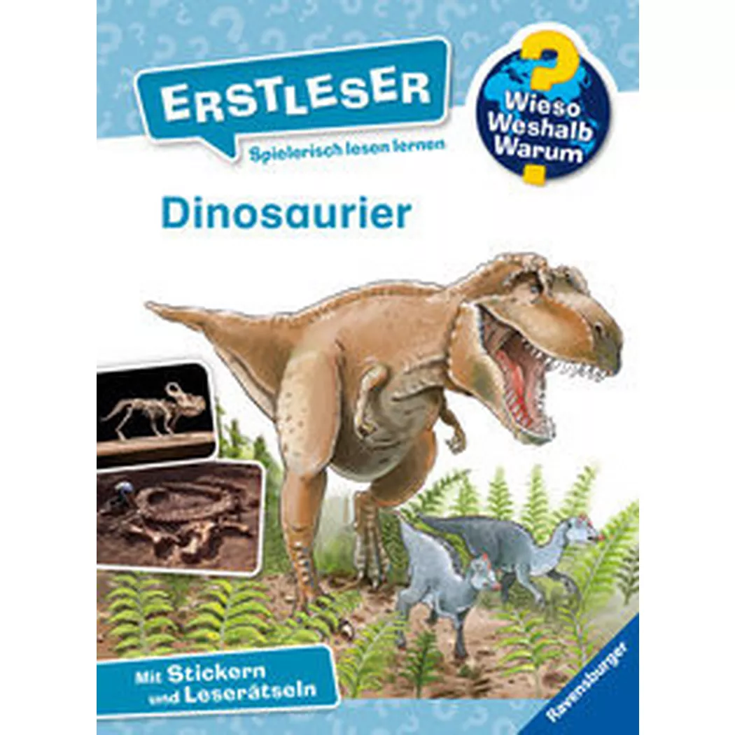 Ravensburger - Wieso? Weshalb? Warum? Erstleser, Band 1: Dinosaurier, von Kessel, Carola; Wieker, Katharina (Illustrationen)