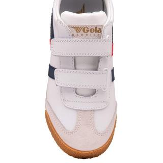 gola  scarpe da ginnastica per bambini classics harrier leather strap trainers 