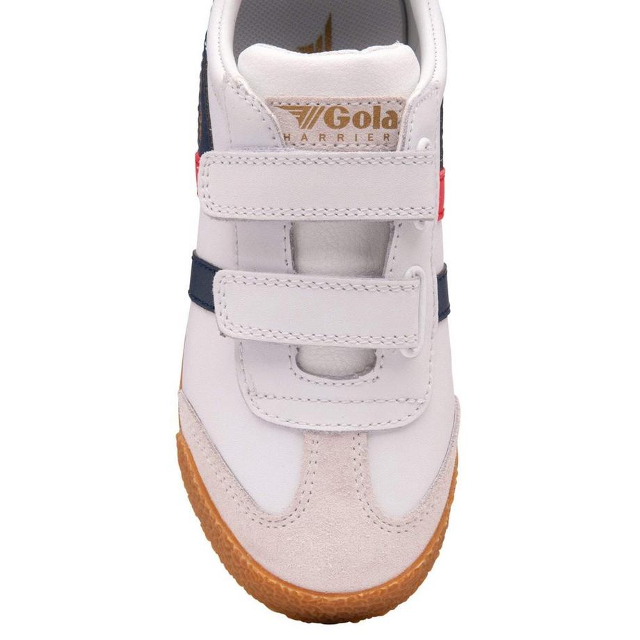 gola Classics Harrier Leather Strap Trainers  