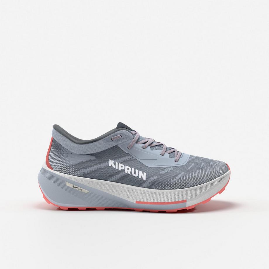 Trail- & Runningschuhe , Kiprun Kipcore Gravel und weiss