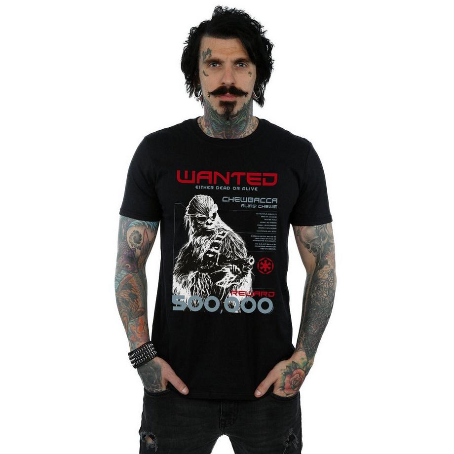 STAR WARS Star Wars Wanted Chewbacca T-Shirt Grafica  
