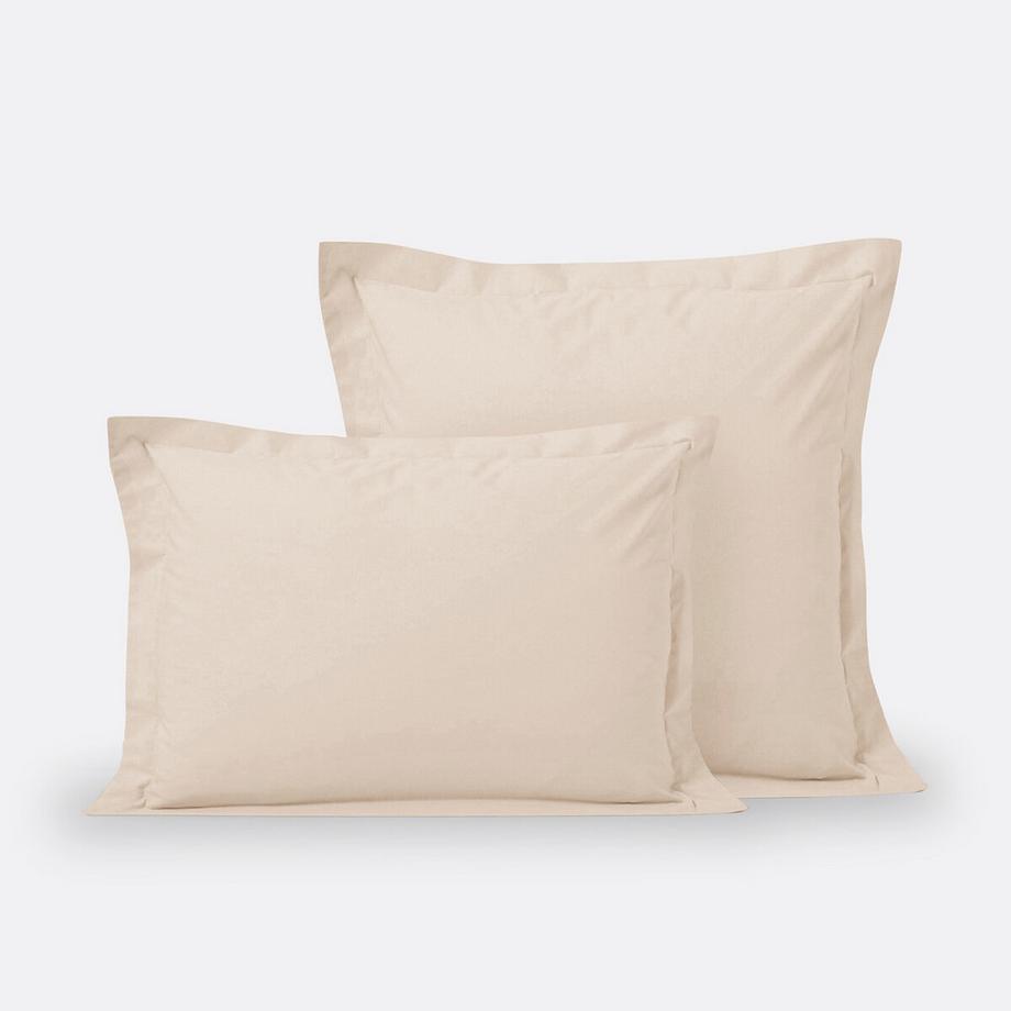 La Redoute Intérieurs Scenario Taie d'oreiller unie Polycoton à volant  