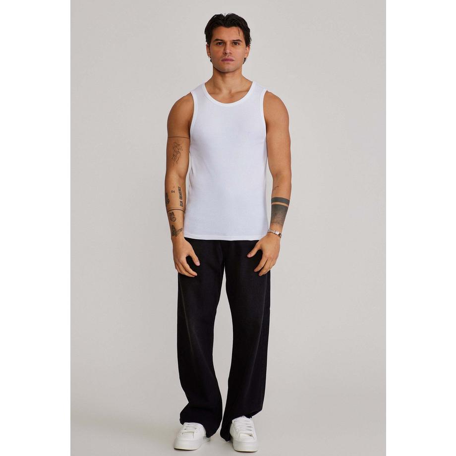 Sik Silk Top Ribbed  