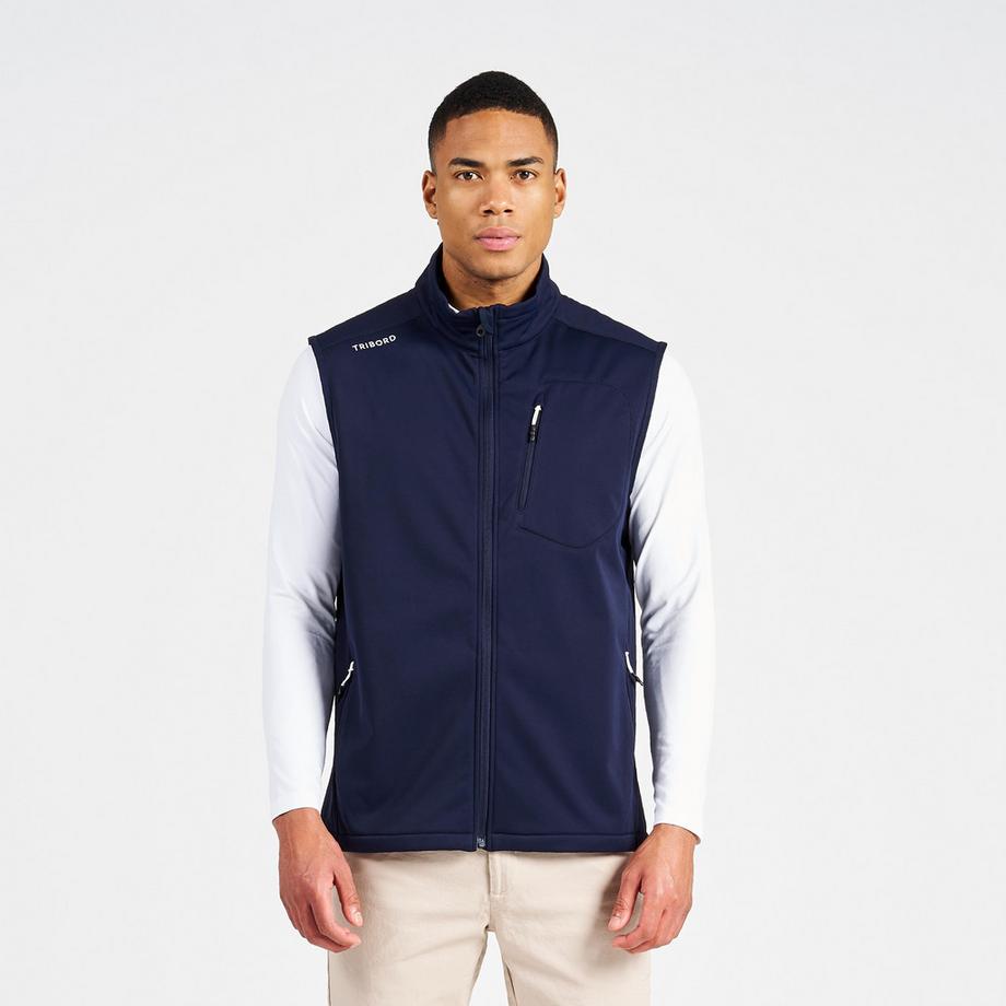 Gilet uomo antivento vela