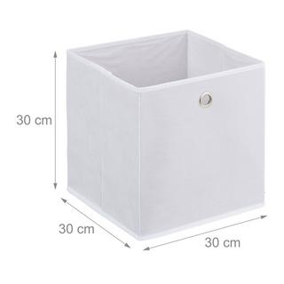 B2X Weiße Aufbewahrungsbox - 4er-Set  