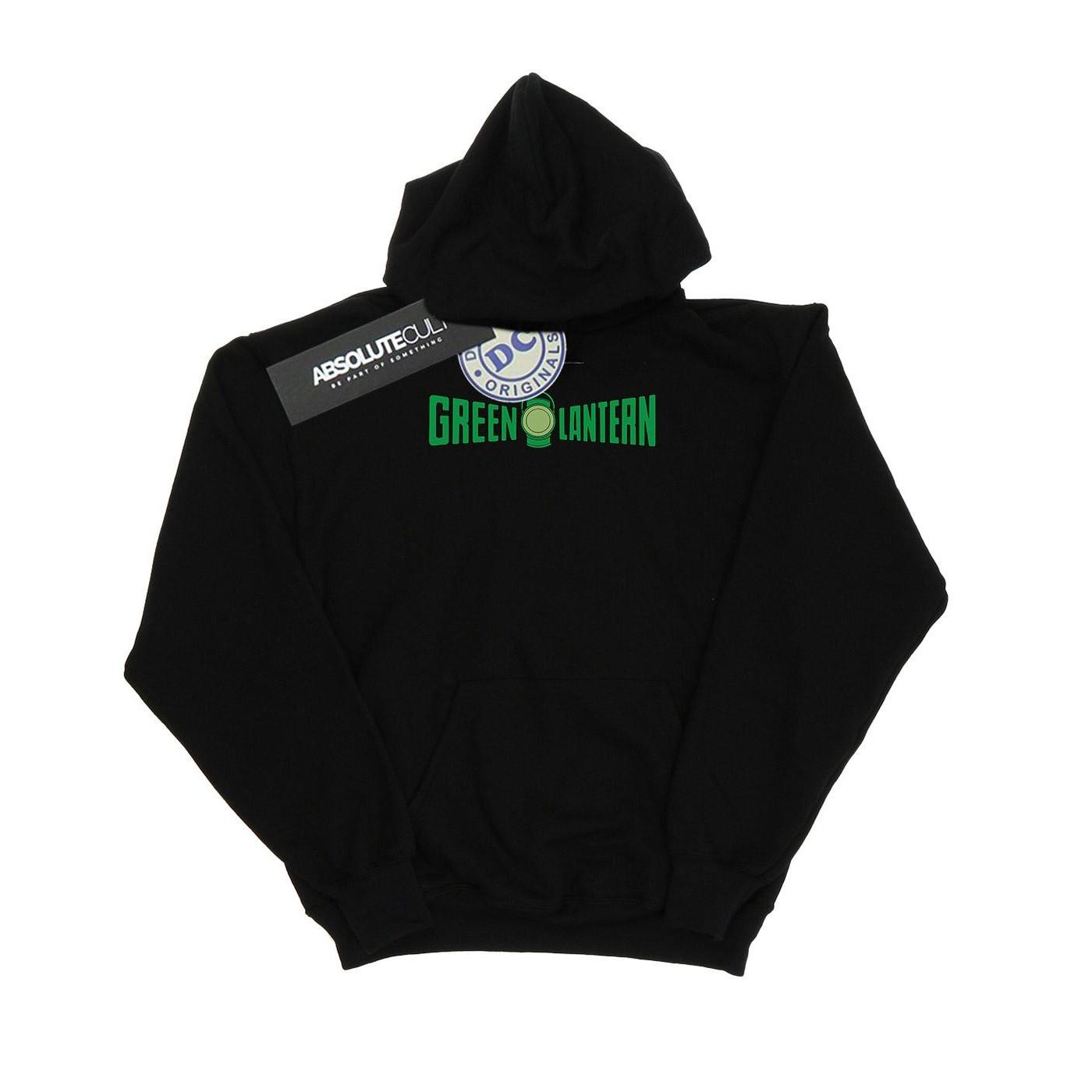 DC COMICS  Green Lantern Text Logo Kapuzenpullover 