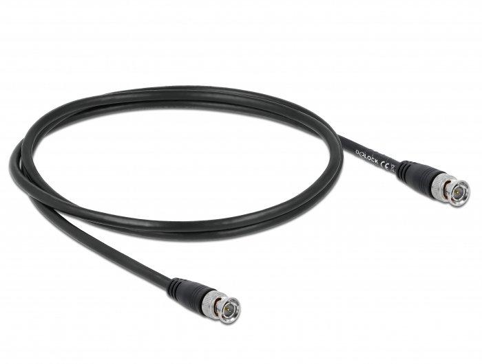 DeLock  DeLOCK 80081 câble coaxial 1 m BNC Noir 