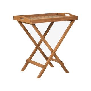 Beliani Set bistrot en Legno d'acacia Moderno JAVA PREMIUIM  