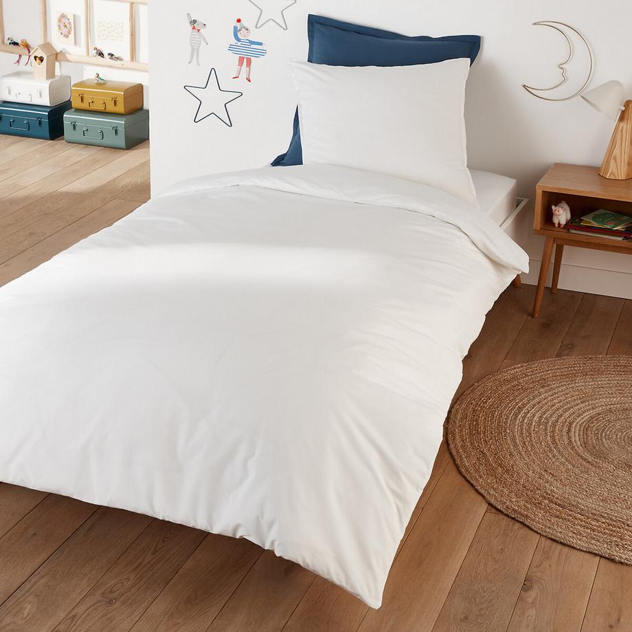 Housse de couette enfant en percale de coton