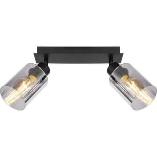 mutoni Spot Hadera métal noir mat 2xE27  