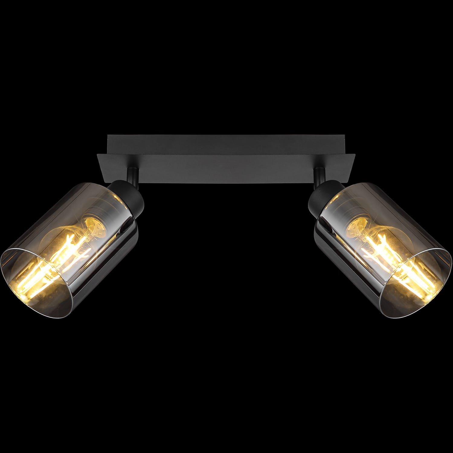 mutoni Strahler Hadera Metall  matt 2xE27  