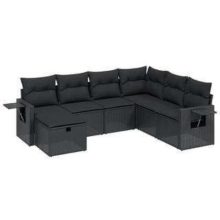 VidaXL set divano da giardino Polirattan  