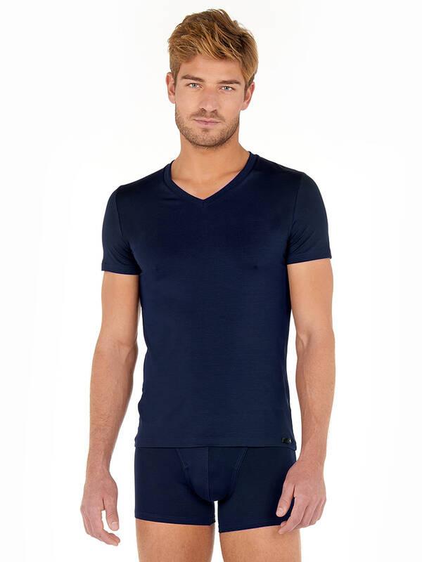 HOM  T-Shirt Casual Bequem sitzend 