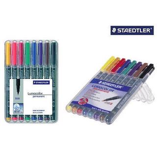 STAEDTLER STAEDTLER Lumocolor permanent B 314 WP8 8 Farben ass.  