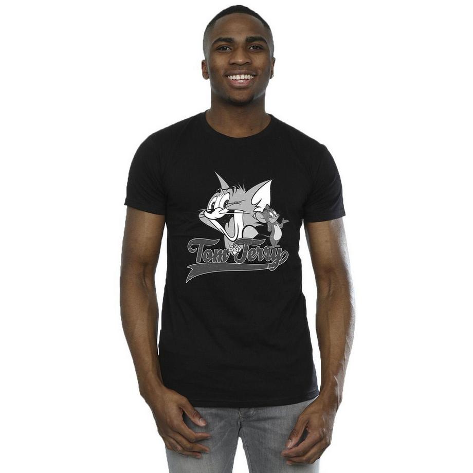 Warner Bros Greyscale Square Maglietta  