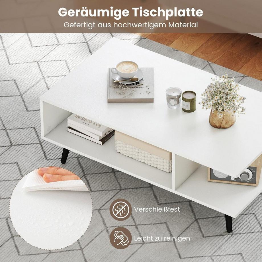 Northix Tavolino da caffè con contenitore  