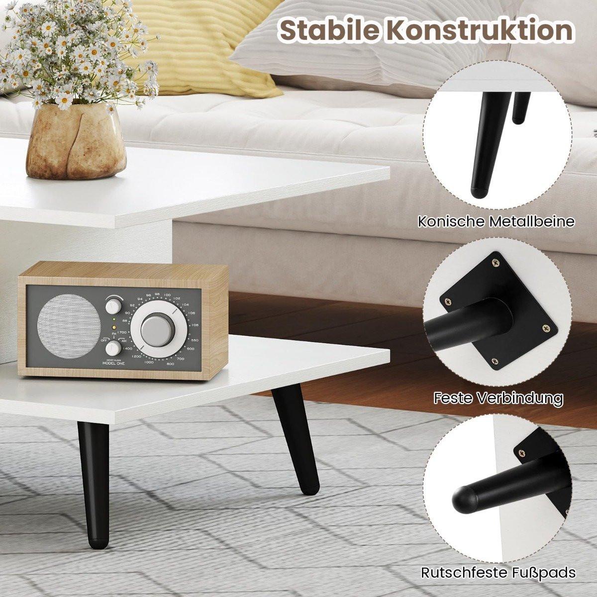 Northix Couchtisch mit Stauraum  