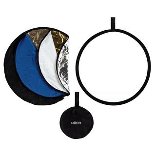 Dörr  Dörr 372602 riflettore per studio fotografico Rotondo Nero, Blu, Oro, Argento, Bianco, Giallo 