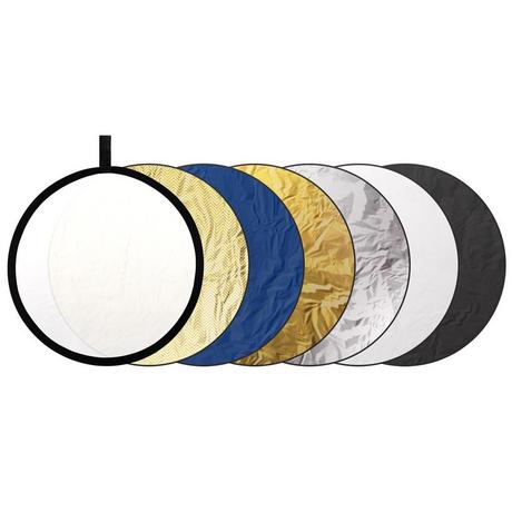 Dörr  Dörr 372602 riflettore per studio fotografico Rotondo Nero, Blu, Oro, Argento, Bianco, Giallo 