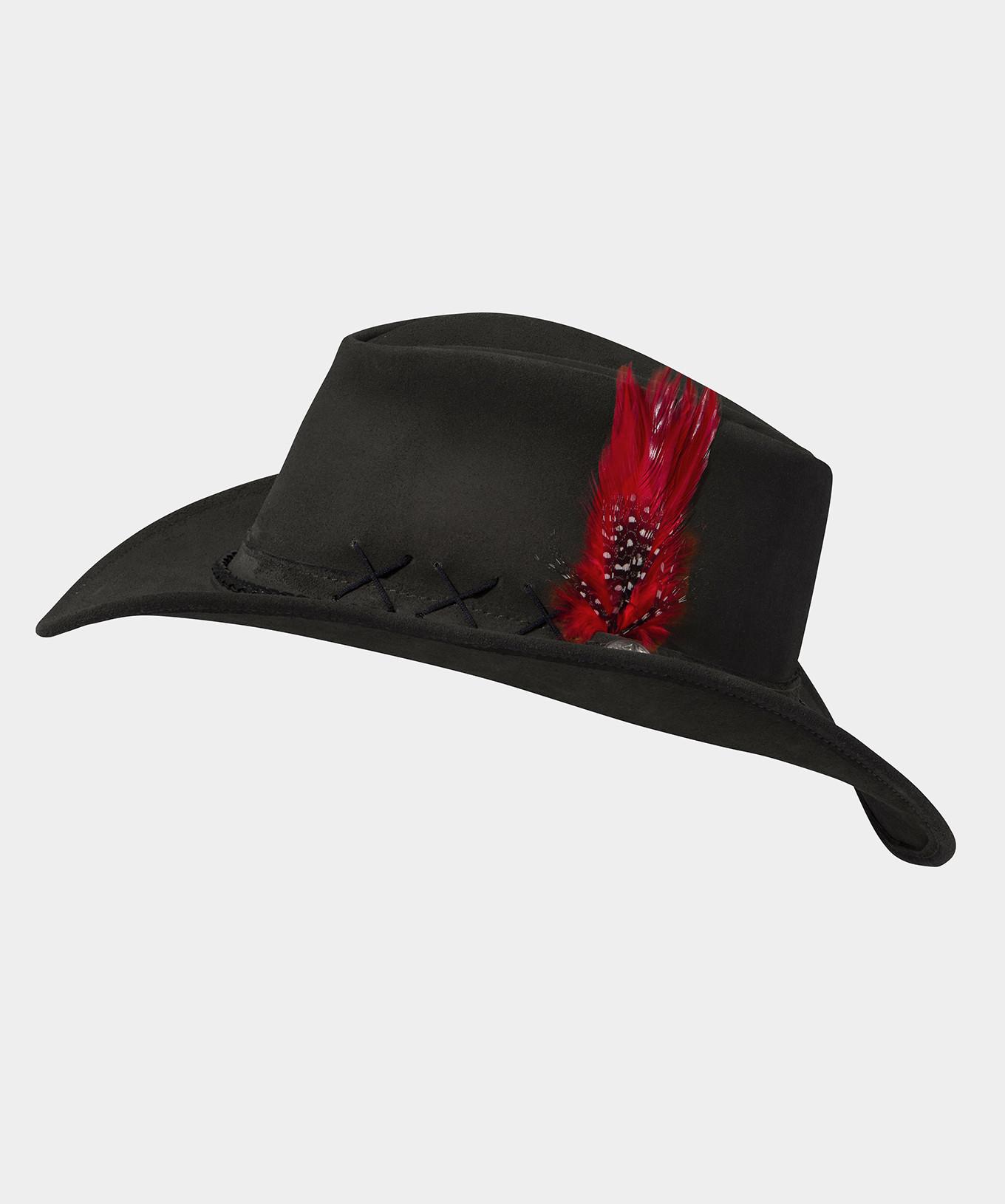 Joe Browns  Bestickter Leder-Fedora 