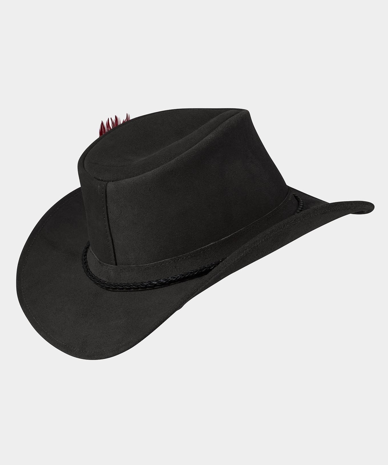 Joe Browns  Bestickter Leder-Fedora 