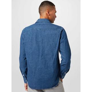 Blend  jeanshemd mit langen ärmeln, damen 