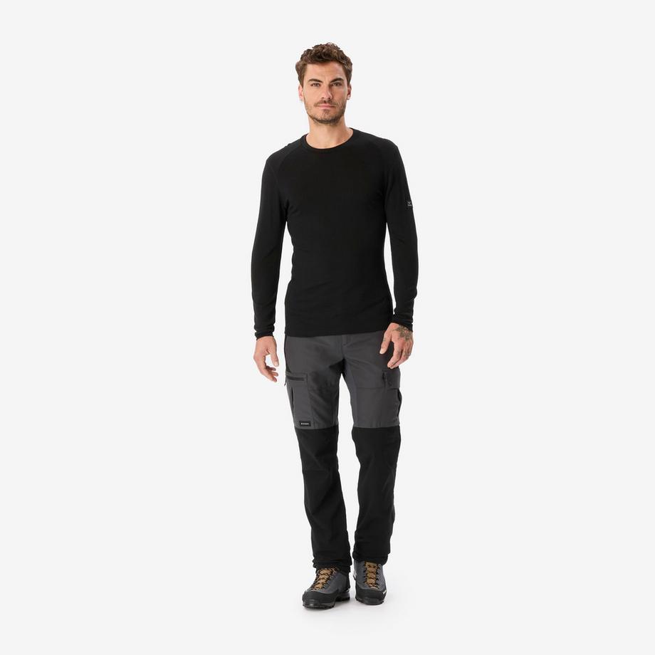 SIMOND  T-shirt a maniche lunghe in lana merino 