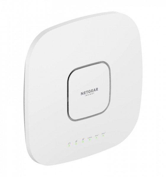 NETGEAR  Insight Cloud Managed WiFi 6 AX6000 Tri-band Multi-Gig Access Point (WAX630) 6000 Mbit/s Bianco Supporto Power over Ethernet (PoE) 