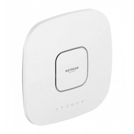 NETGEAR  Insight Cloud Managed WiFi 6 AX6000 Tri-band Multi-Gig Access Point (WAX630) 6000 Mbit/s Bianco Supporto Power over Ethernet (PoE) 