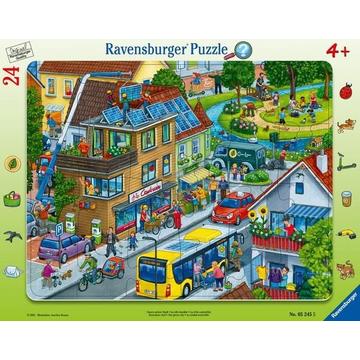 Puzzle Ravensburger Unsere grüne Stadt 24 Teile