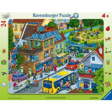 Ravensburger  Puzzle Ravensburger Unsere e Stadt 24 Teile 