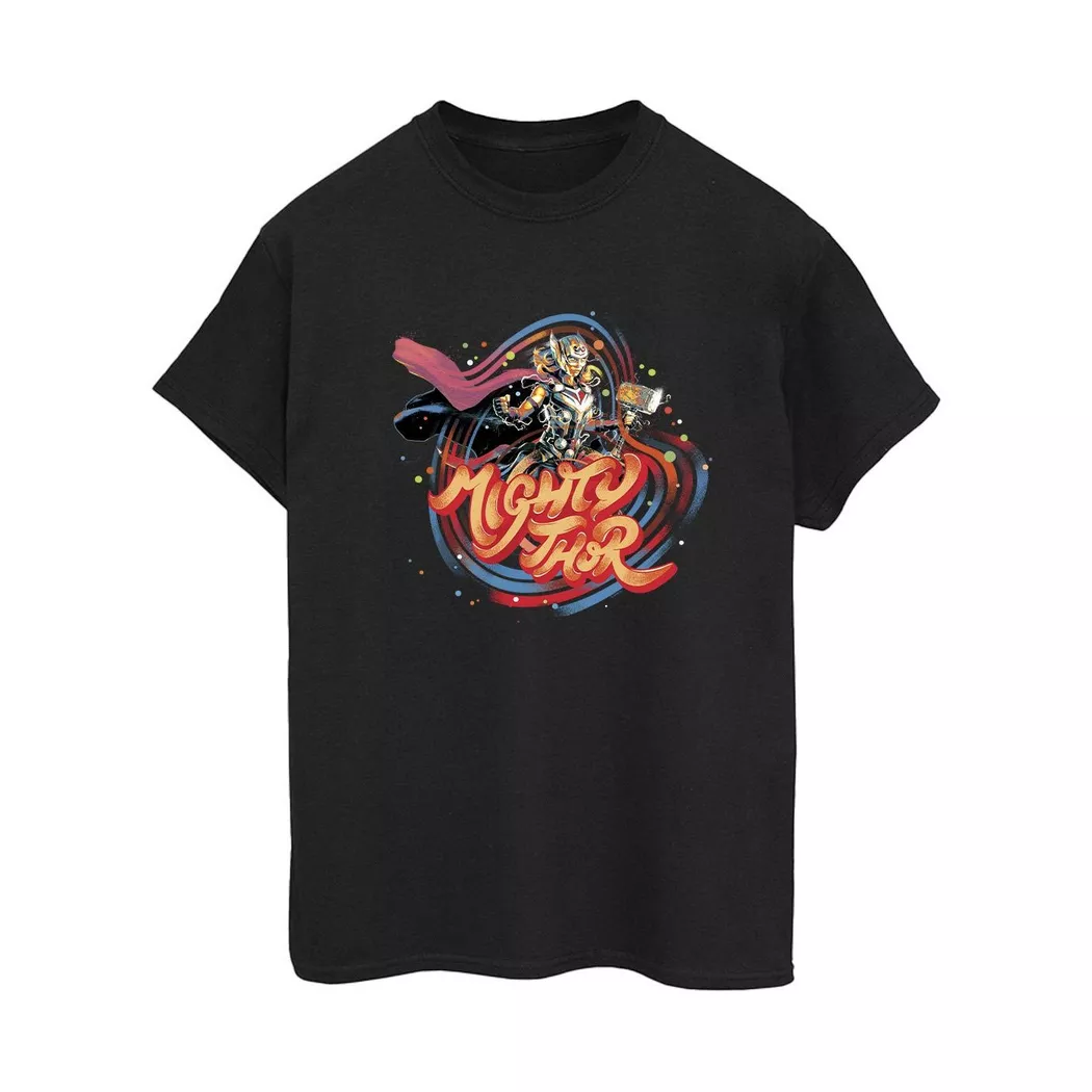 MARVEL - Love And Thunder TShirt, für Damen, Schwarz, Größe S