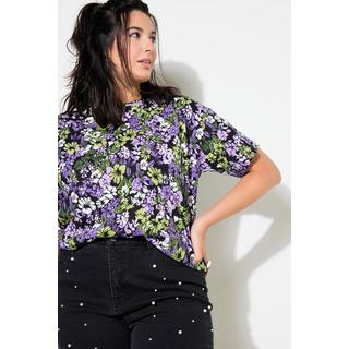 Studio Untold  T-Shirt, oversized, Flower-Print 