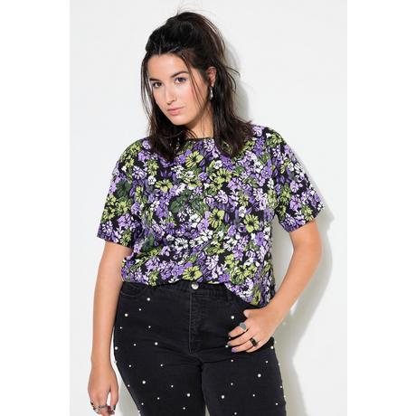 Studio Untold  T-Shirt, oversized, Flower-Print 