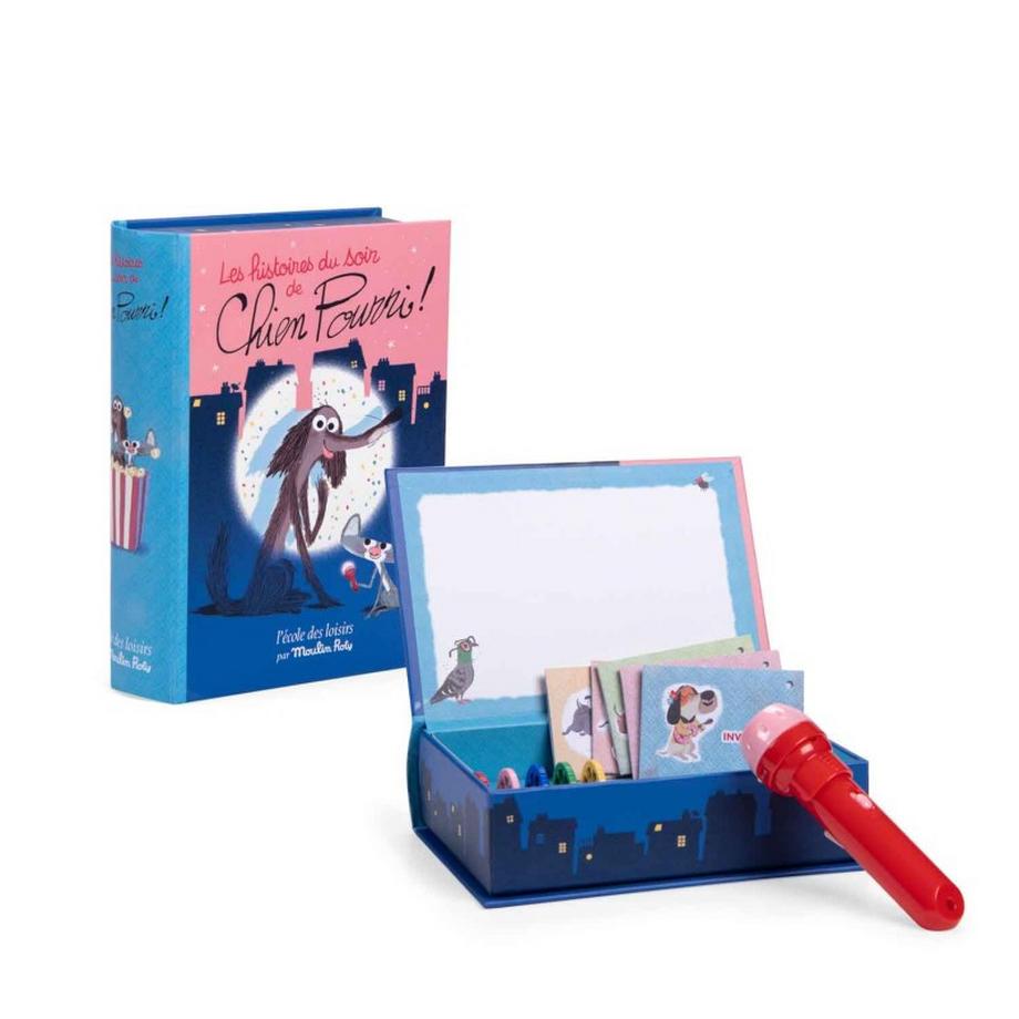 Moulin Roty  Lampe à histoires, Chien pourri, Moulin Roty 