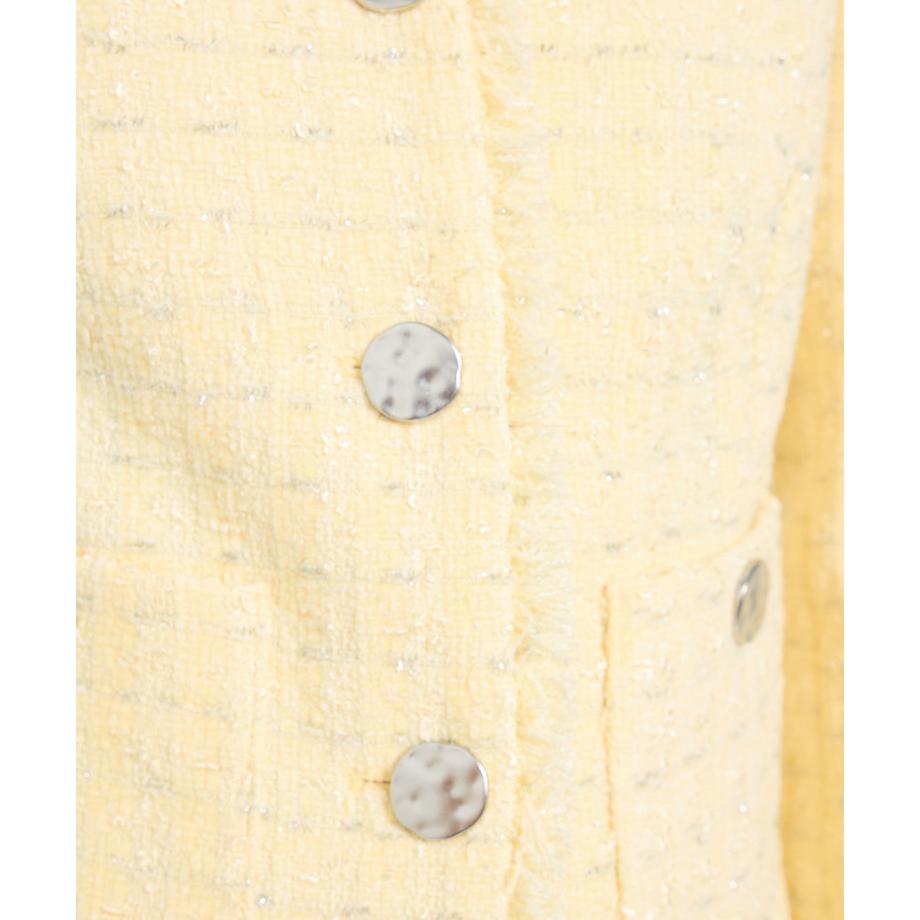 Joe Browns Gefütterte Boucléjacke mit Fransenkanten  