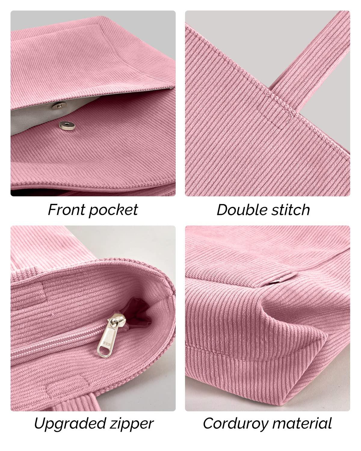 Only-bags.store Cord Reissverschluss Umhängetasche Gross Shopper Tote Handtasche  