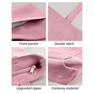 Only-bags.store Cord Reissverschluss Umhängetasche Gross Shopper Tote Handtasche  