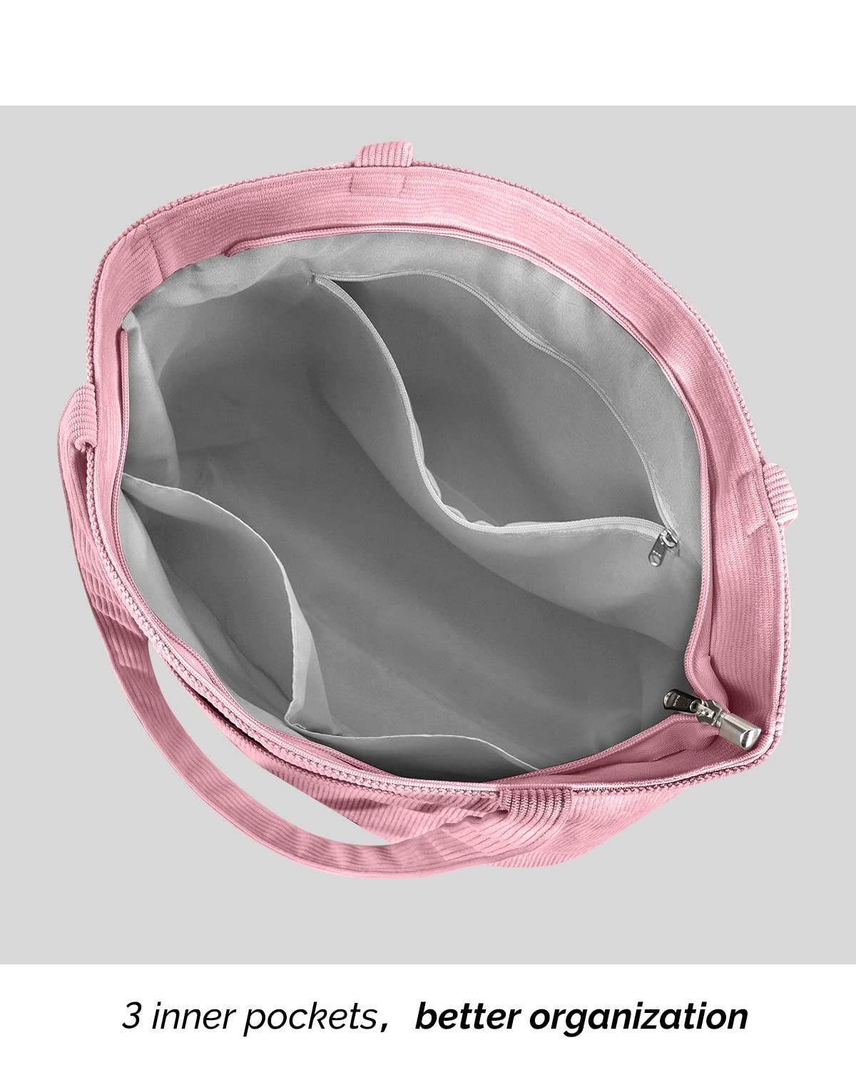 Only-bags.store Cord Reissverschluss Umhängetasche Gross Shopper Tote Handtasche  