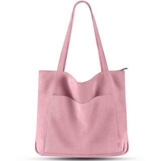Only-bags.store Cord Reissverschluss Umhängetasche Gross Shopper Tote Handtasche  