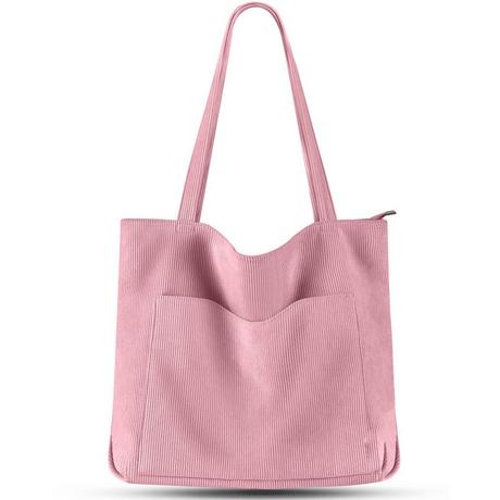 Only-bags.store Cord Reissverschluss Umhängetasche Gross Shopper Tote Handtasche  