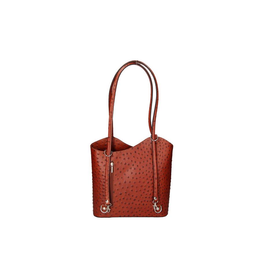 Gave Lux Straussenleder Umwandelbarer Rucksack  