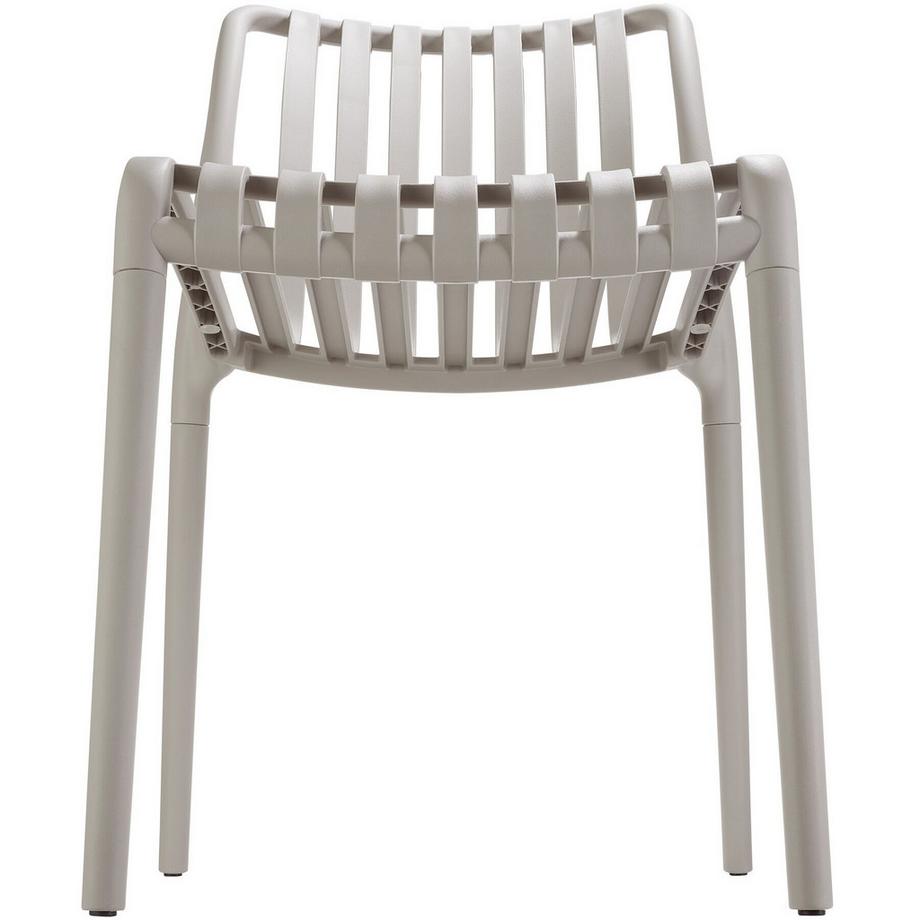 Tectake Sedie da giardino Alcudia Resistenti alle intemperie e ai raggi UV  