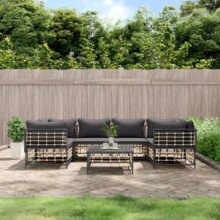 VidaXL Garten lounge set poly-rattan  