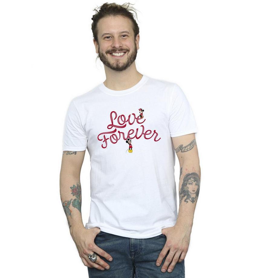 Disney Love Forever T-Shirt Stampata  